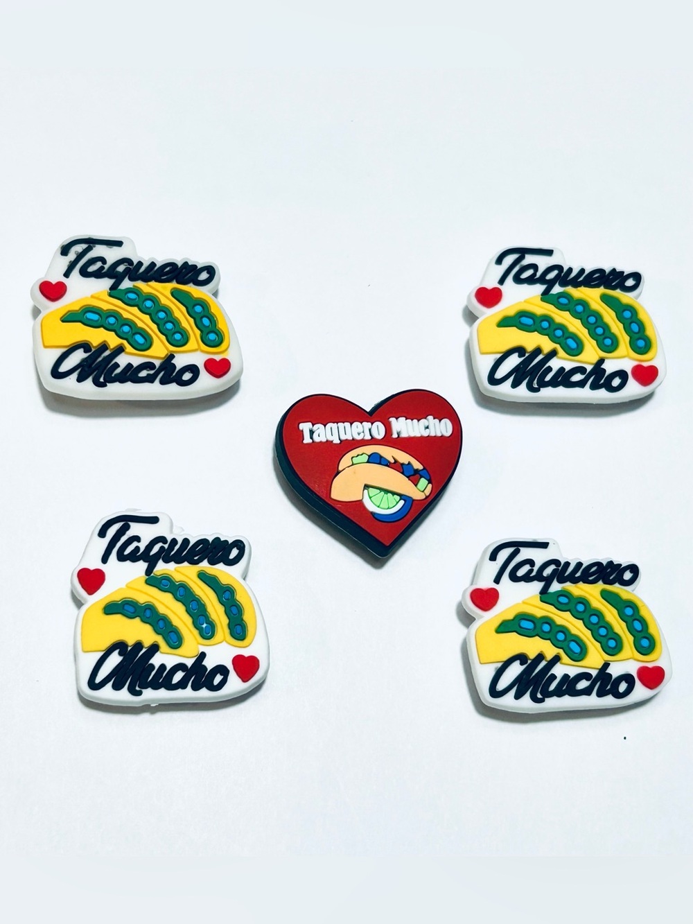 Taquero Mucho Taco PVC Shoe Charms Jibbitz for Crocs